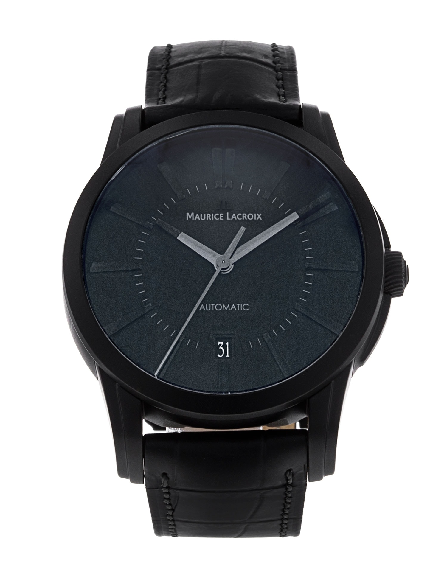Maurice Lacroix Pontos Gents Black Baton Dial
